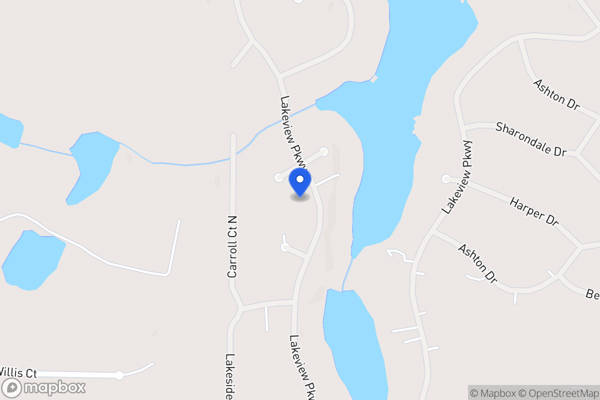 Map of 2016 Lakeview Pkwy