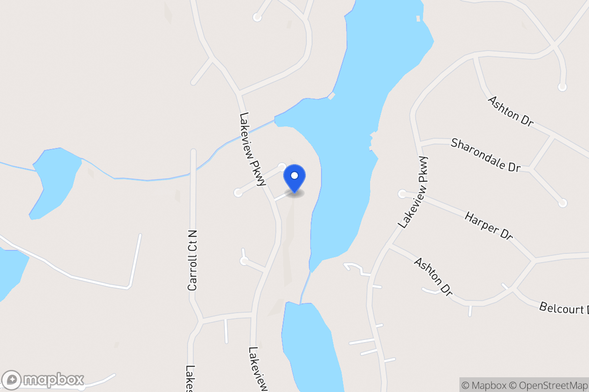 Map of 2017 Lakeview Pkwy
