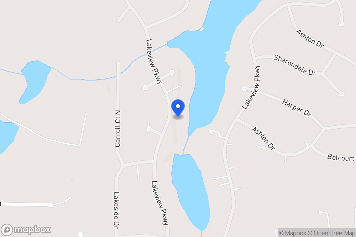 Map of 2021 Lakeview Pkwy