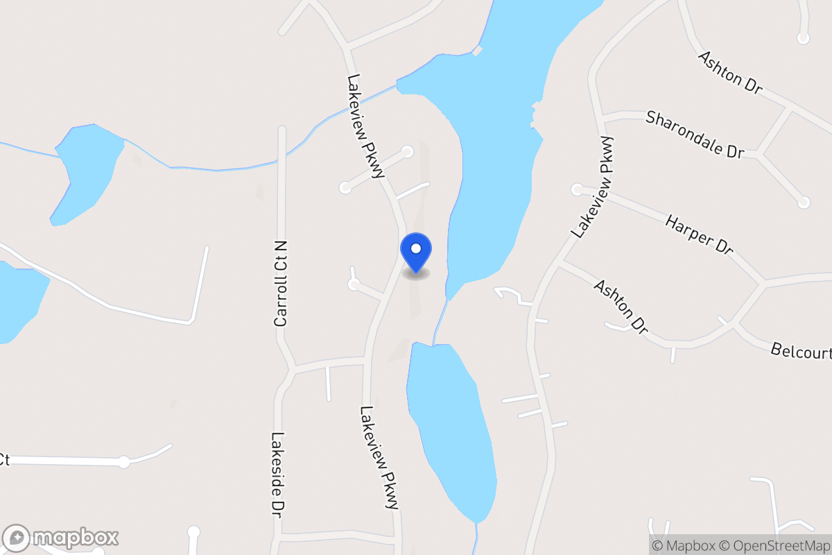 Map of 2026 Lakeview Pkwy