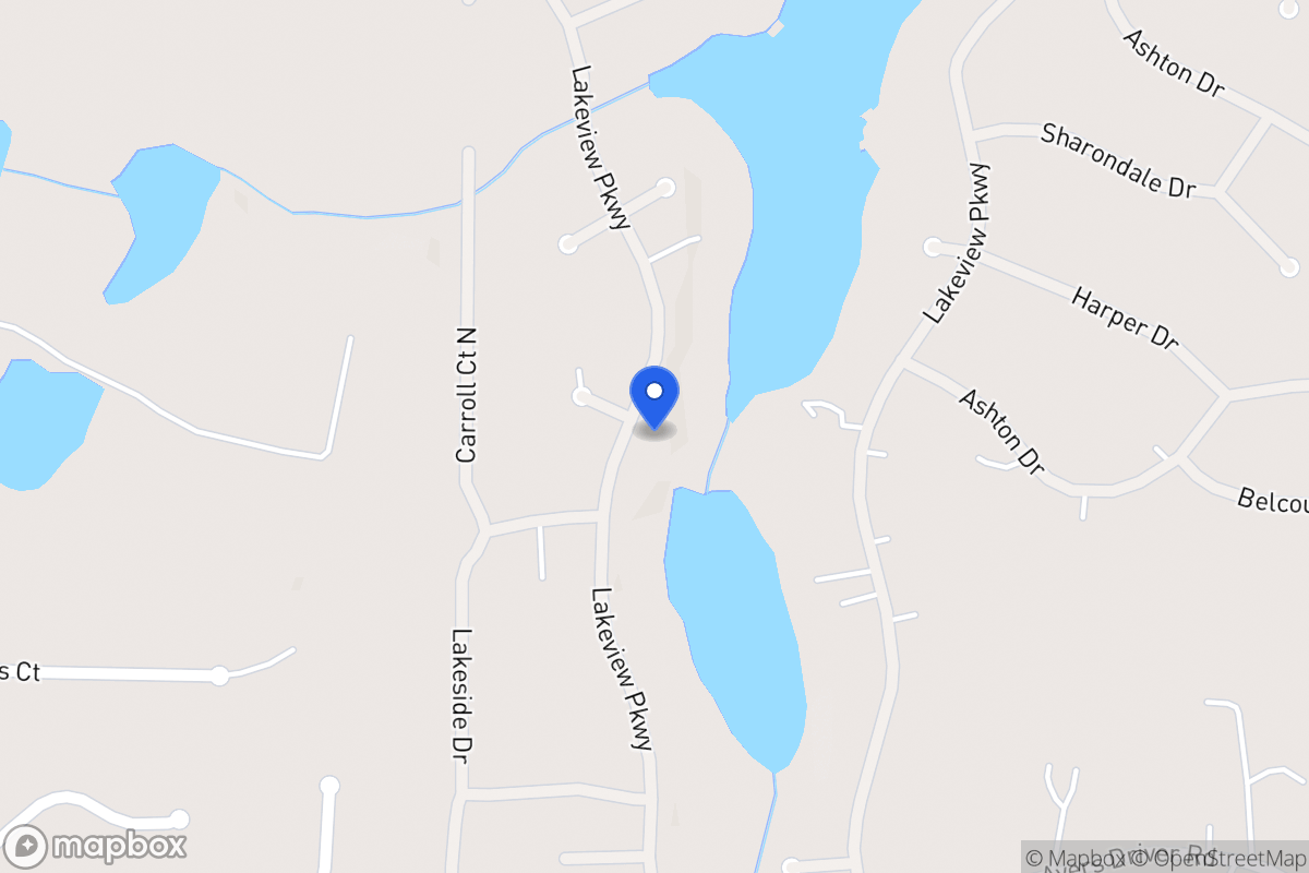 Map of 2028 Lakeview Pkwy