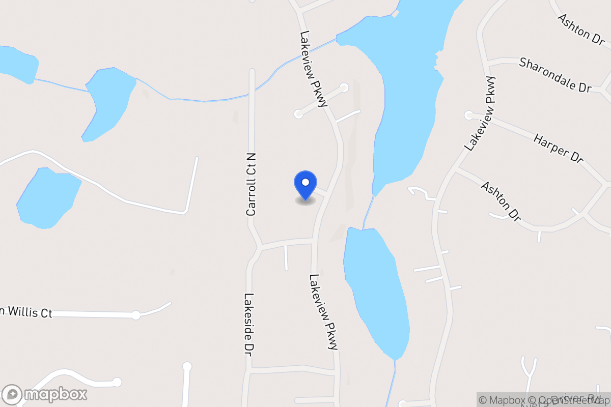 Map of 2029 Lakeview Pkwy