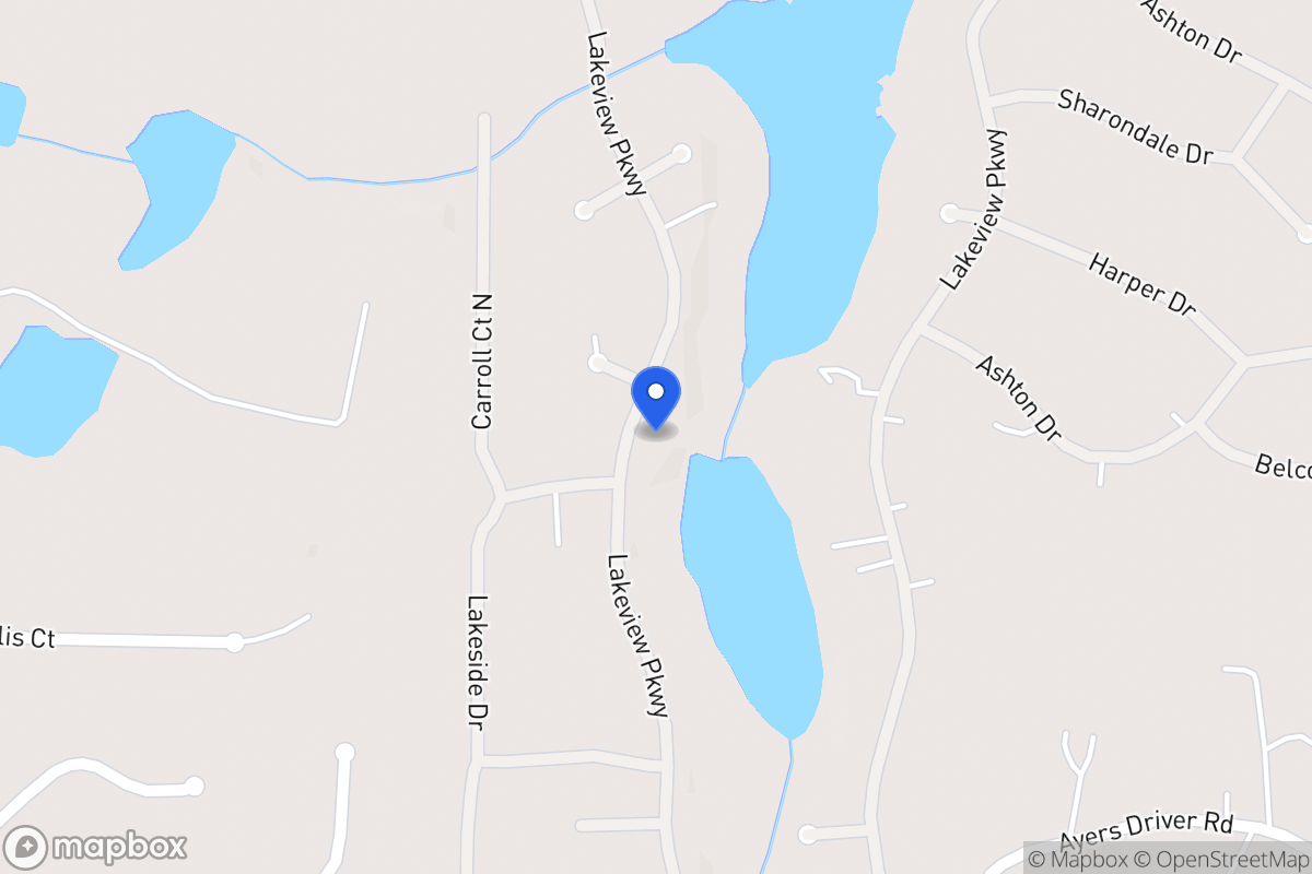 Map of 2032 Lakeview Pkwy