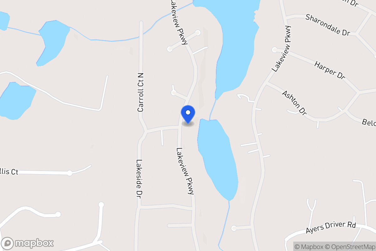 Map of 2034 Lakeview Pkwy