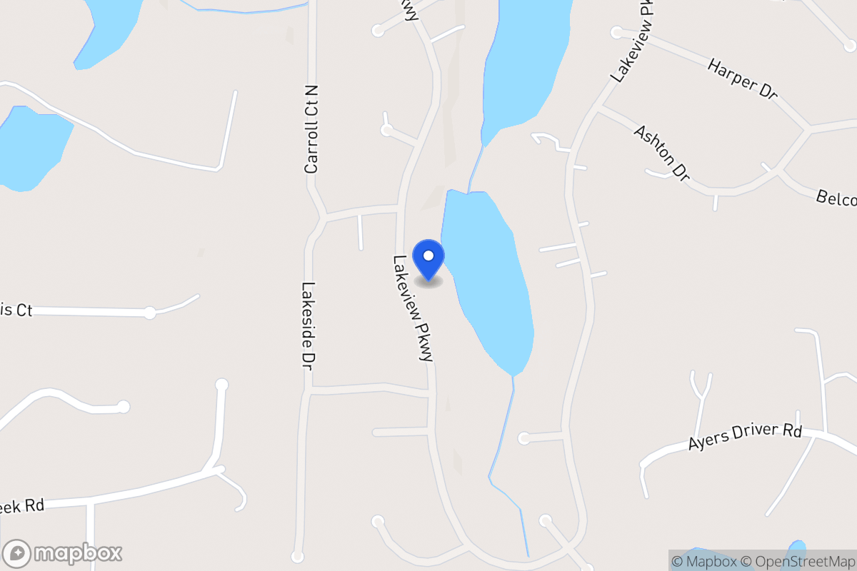 Map of 2037 Lakeview Pkwy