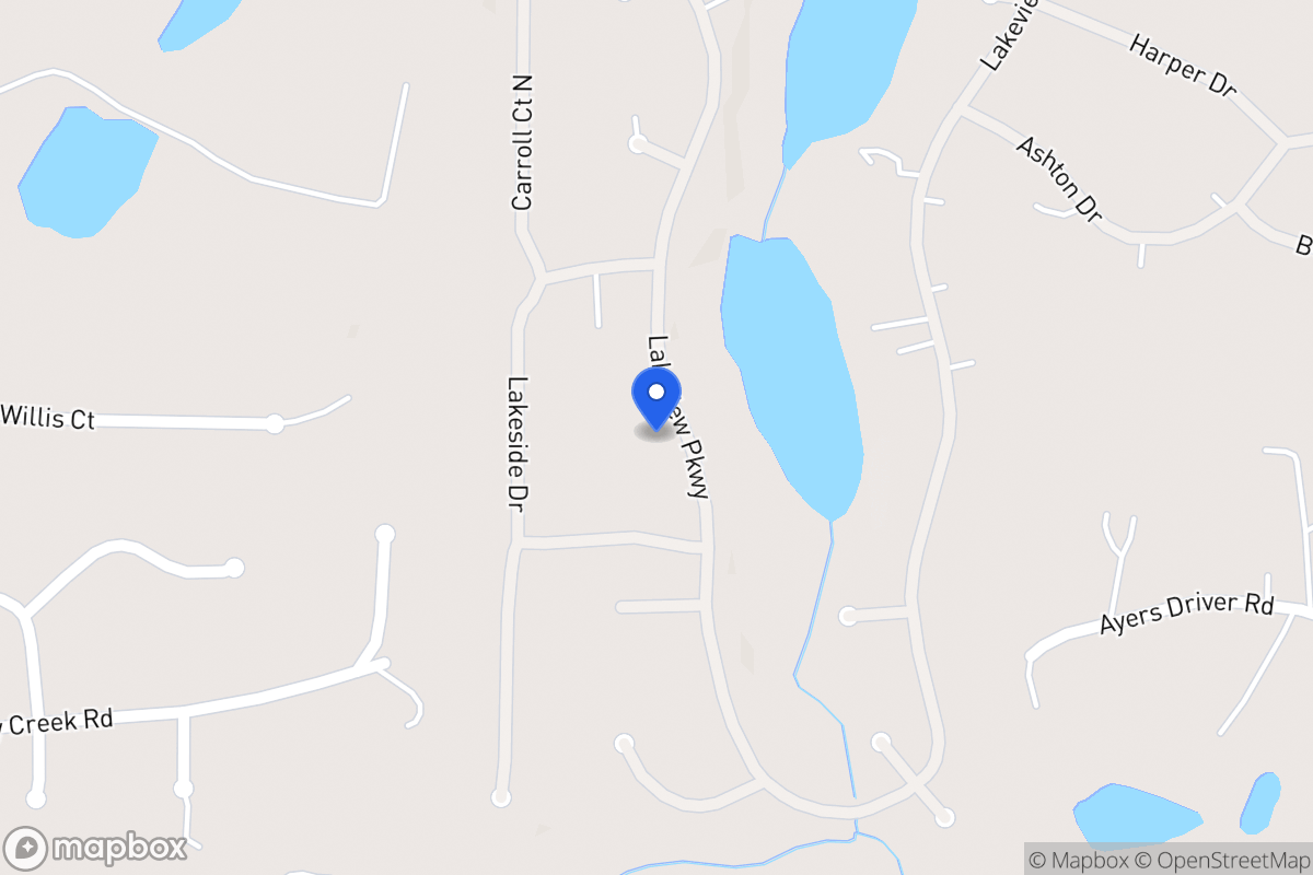 Map of 2039 Lakeview Pkwy