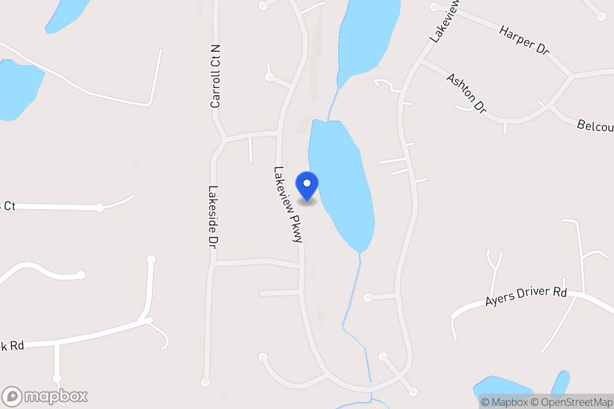 Map of 2040 Lakeview Pkwy