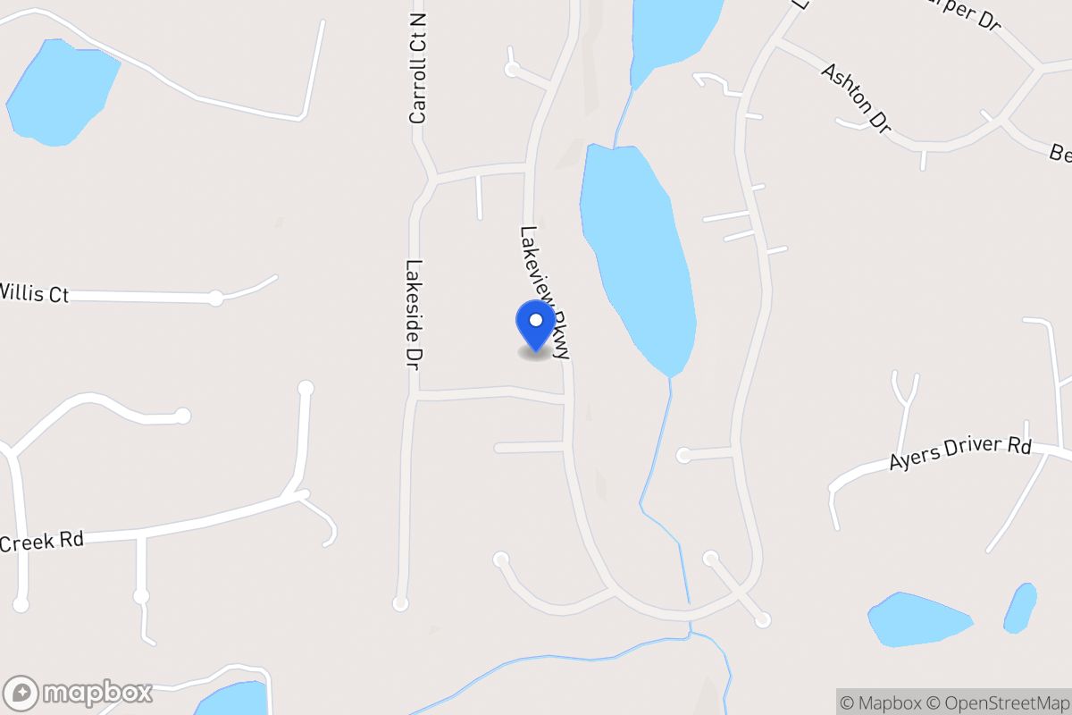 Map of 2043 Lakeview Pkwy