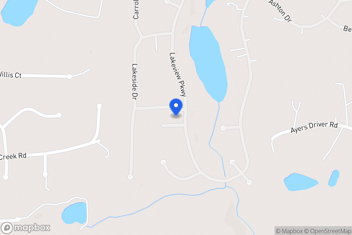Map of 2056 Sewanee Ct