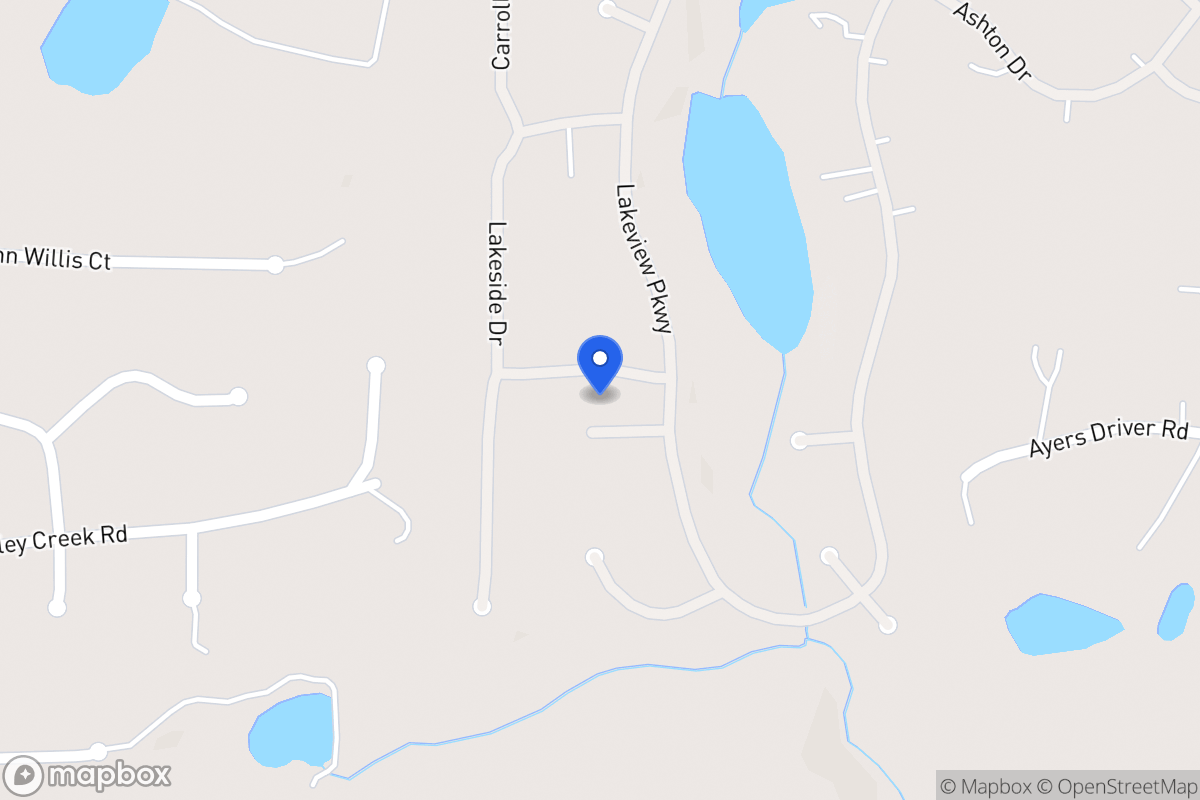 Map of 2057 Sewanee Ct