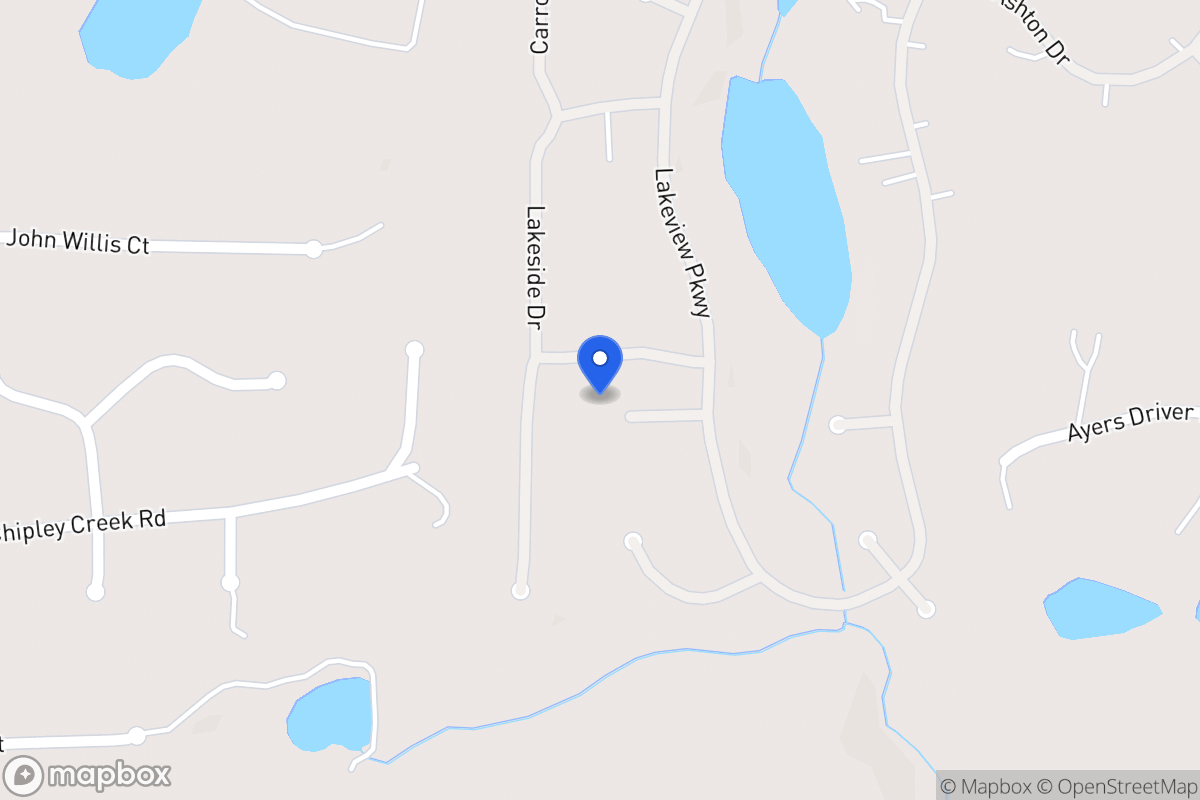 Map of 2058 Sewanee Ct