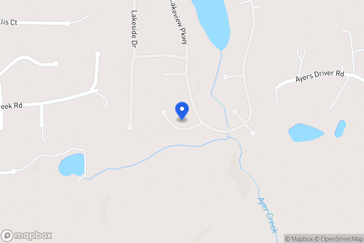 Map of 2067 Ayers Creek Ct