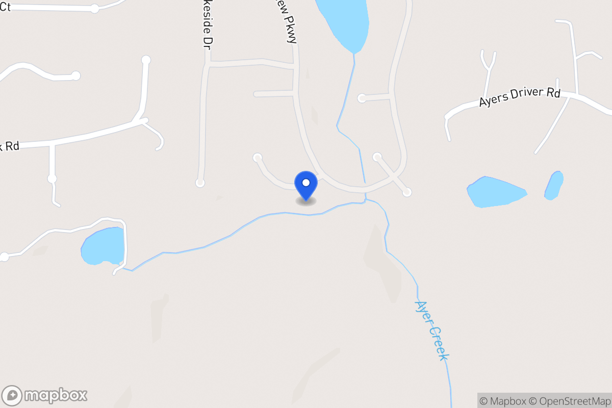 Map of 2079 Ayers Creek Ct