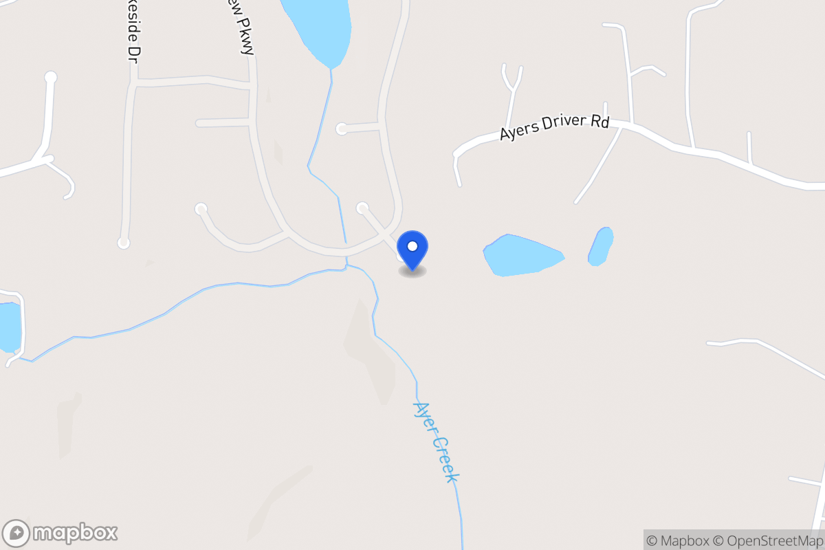 Map of 2085 S Bend Ct