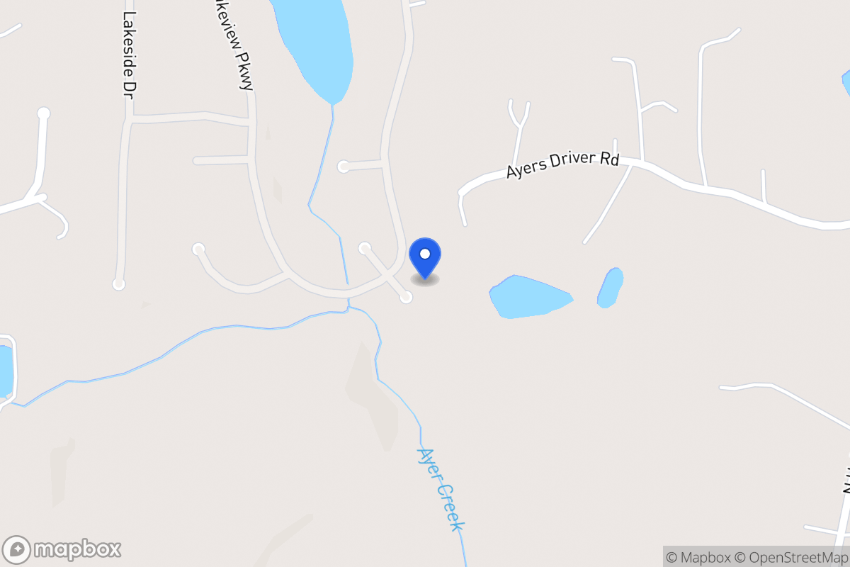 Map of 2088 S Bend Ct