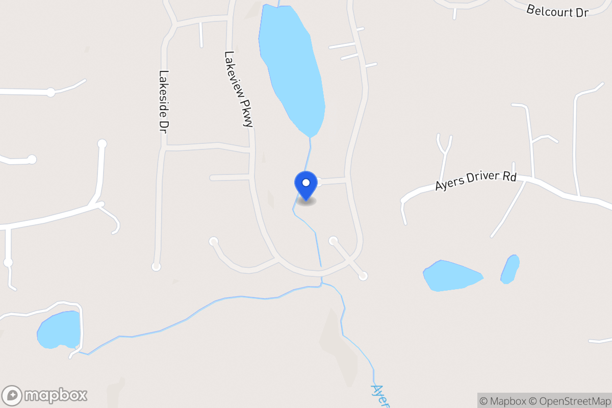 Map of 2104 Branch Ct