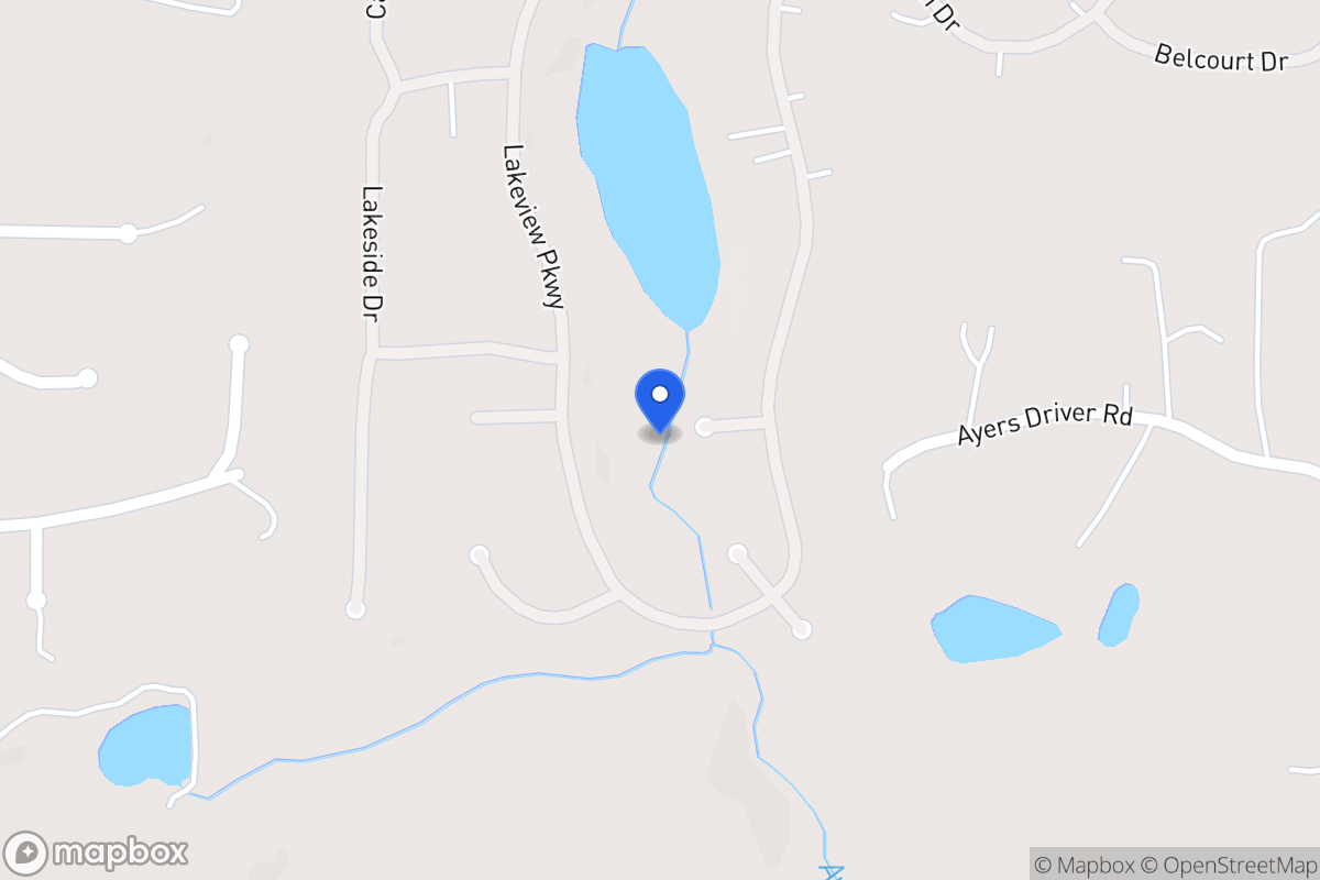 Map of 2105 Branch Ct