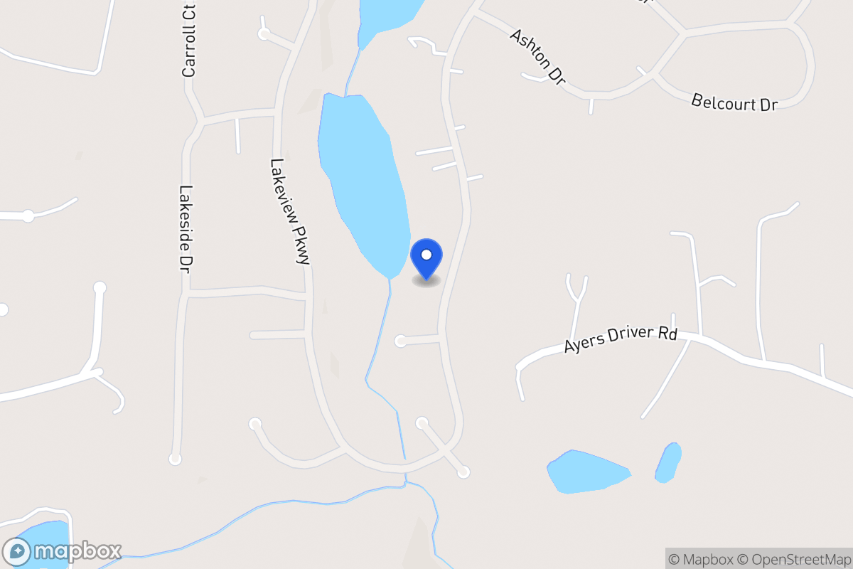 Map of 2109 Lakeview Pkwy