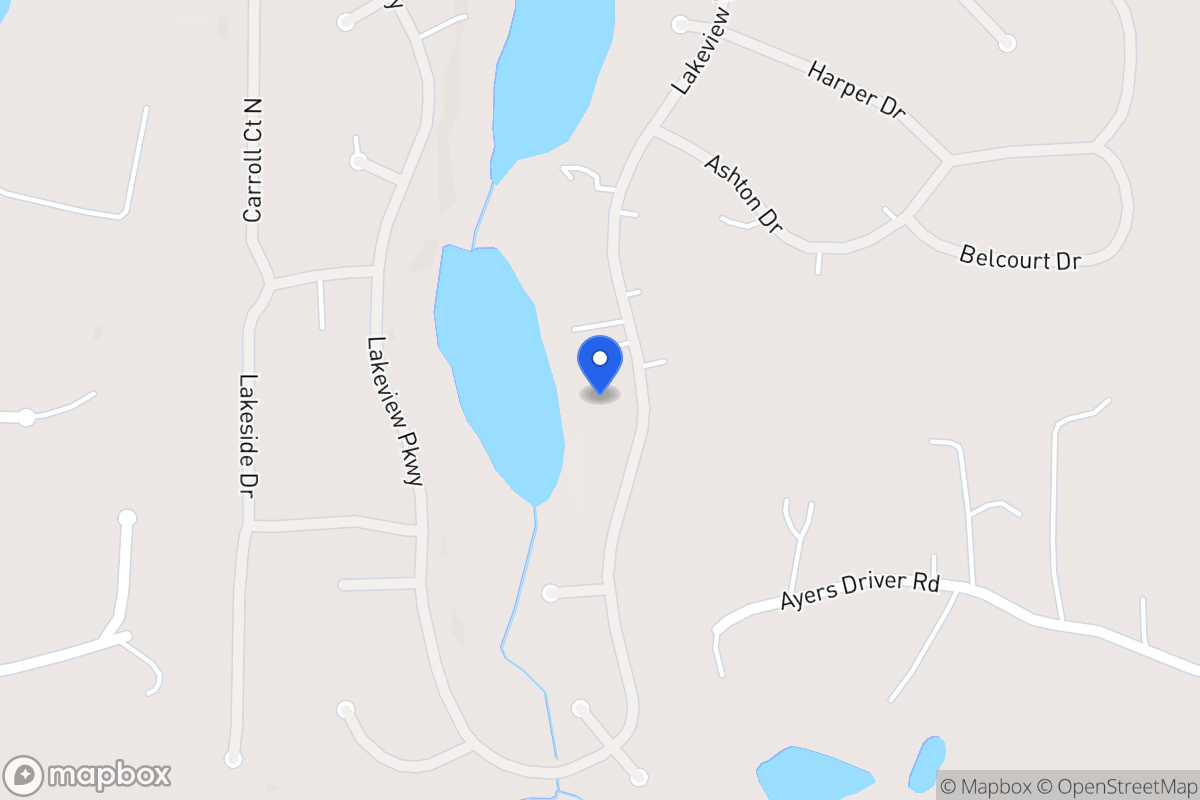 Map of 2114 Lakeview Pkwy