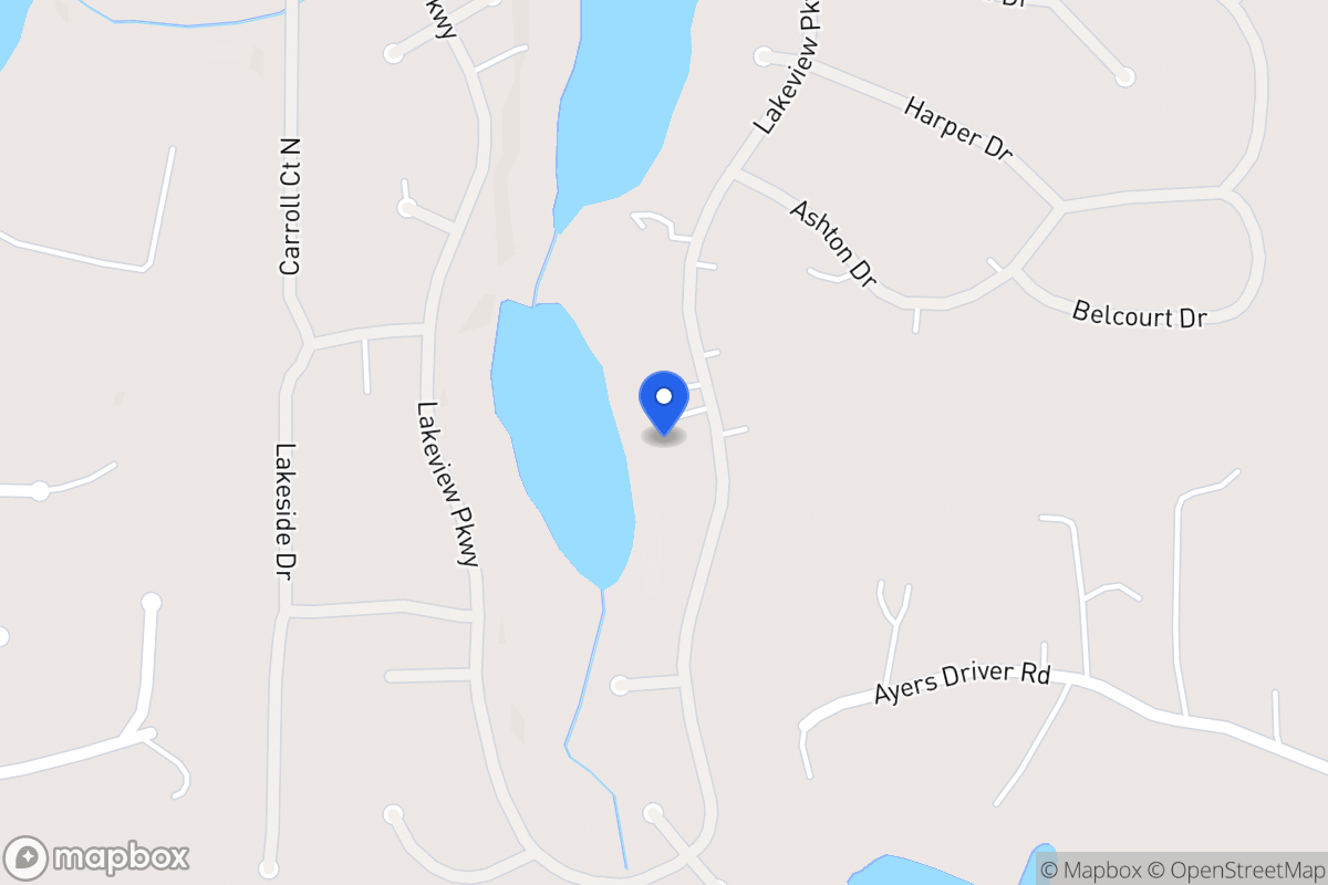 Map of 2115 Lakeview Pkwy