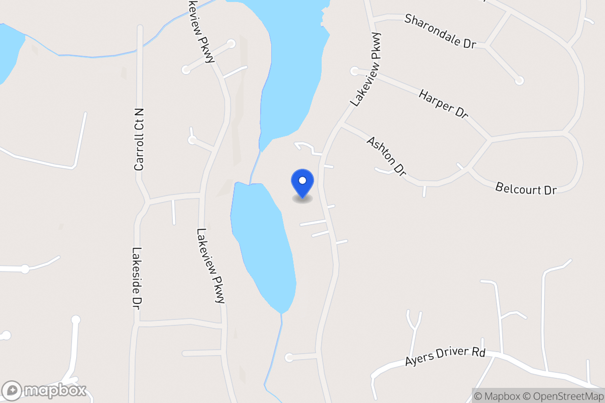 Map of 2118 Lakeview Pkwy