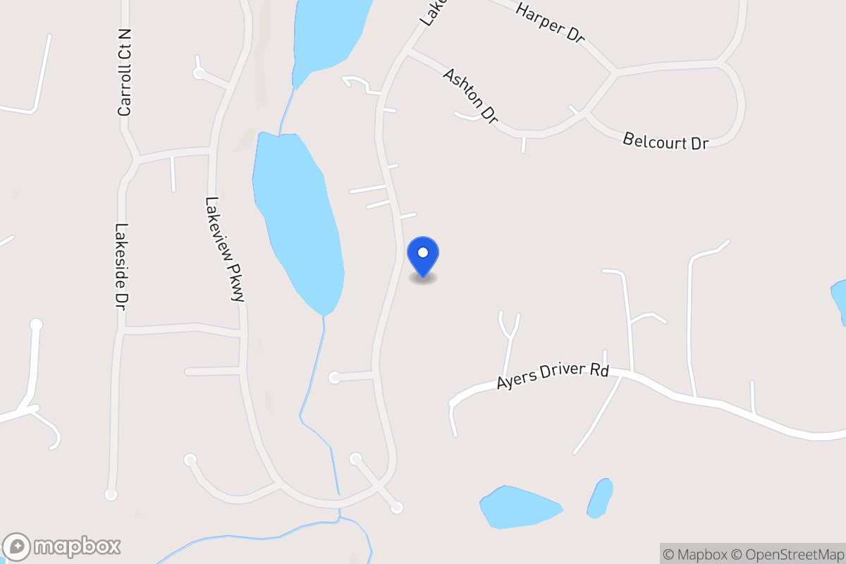 Map of 2122 Lakeview Pkwy