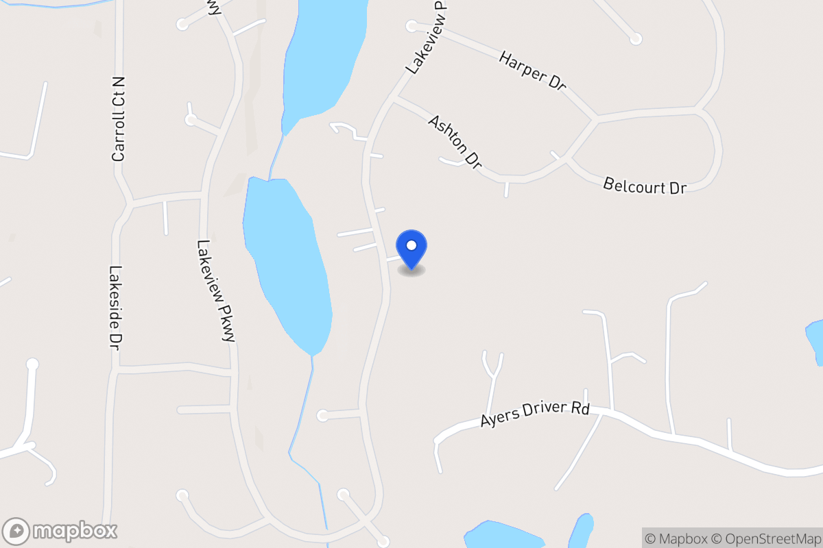 Map of 2124 Lakeview Pkwy