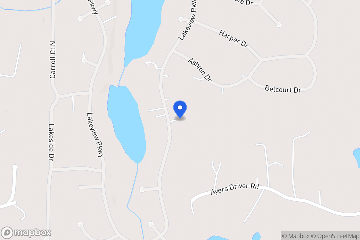 Map of 2125 Lakeview Pkwy