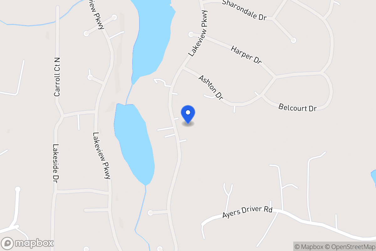 Map of 2128 Lakeview Pkwy