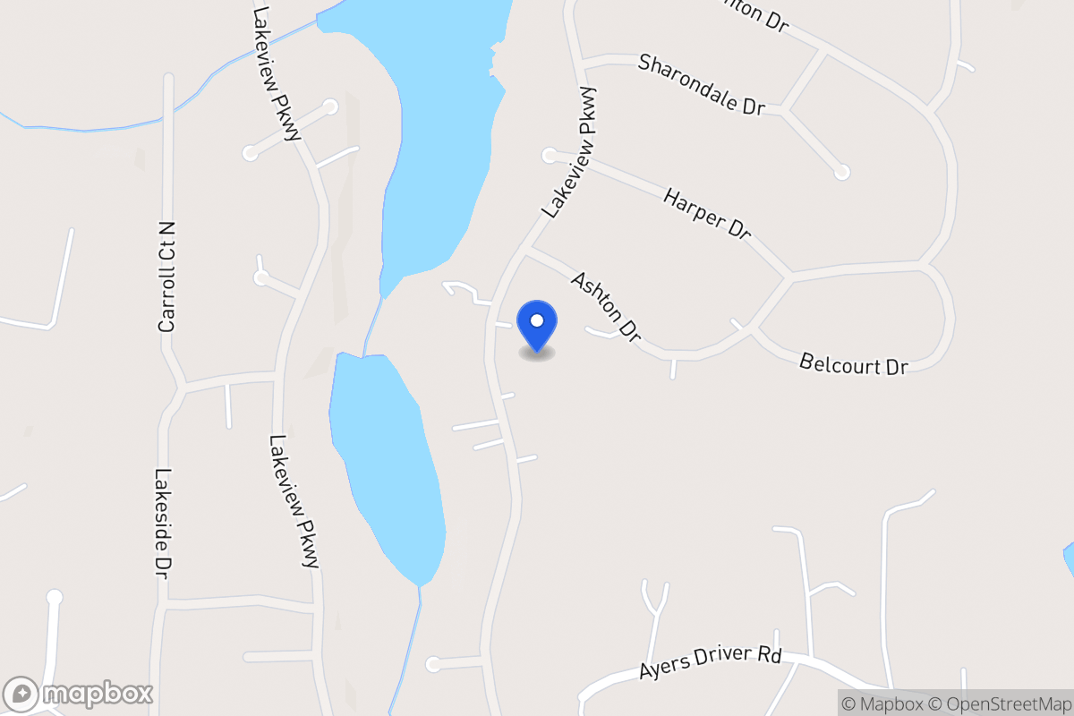 Map of 2130 Lakeview Pkwy