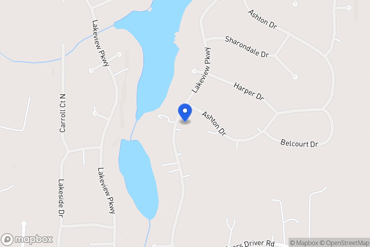 Map of 2132 Lakeview Pkwy