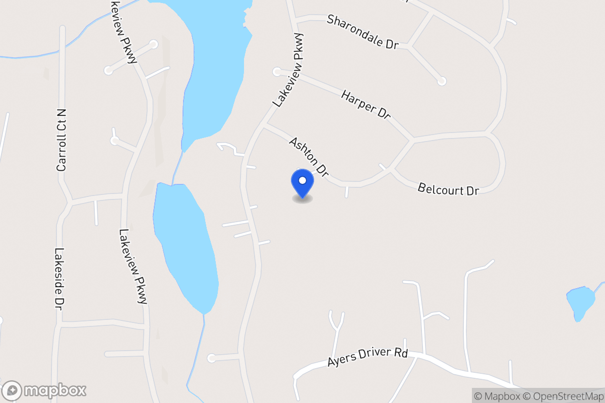 Map of 2139 Beacon Ct