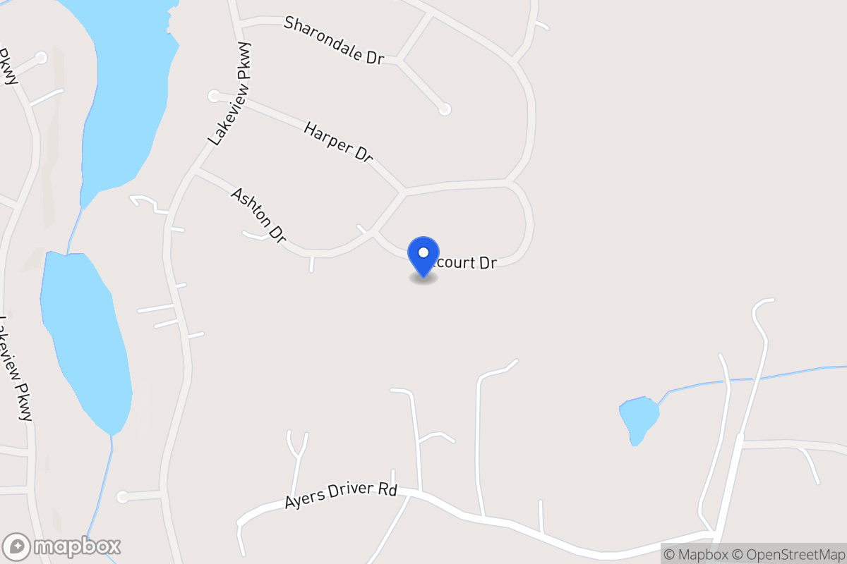 Map of 2148 Belcourt Dr