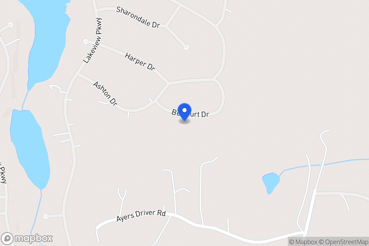 Map of 2149 Belcourt Dr