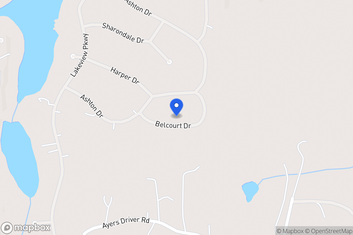 Map of 2159 Belcourt Dr
