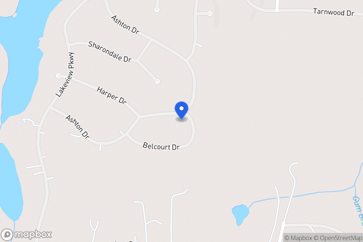 Map of 2168 Ashton Dr