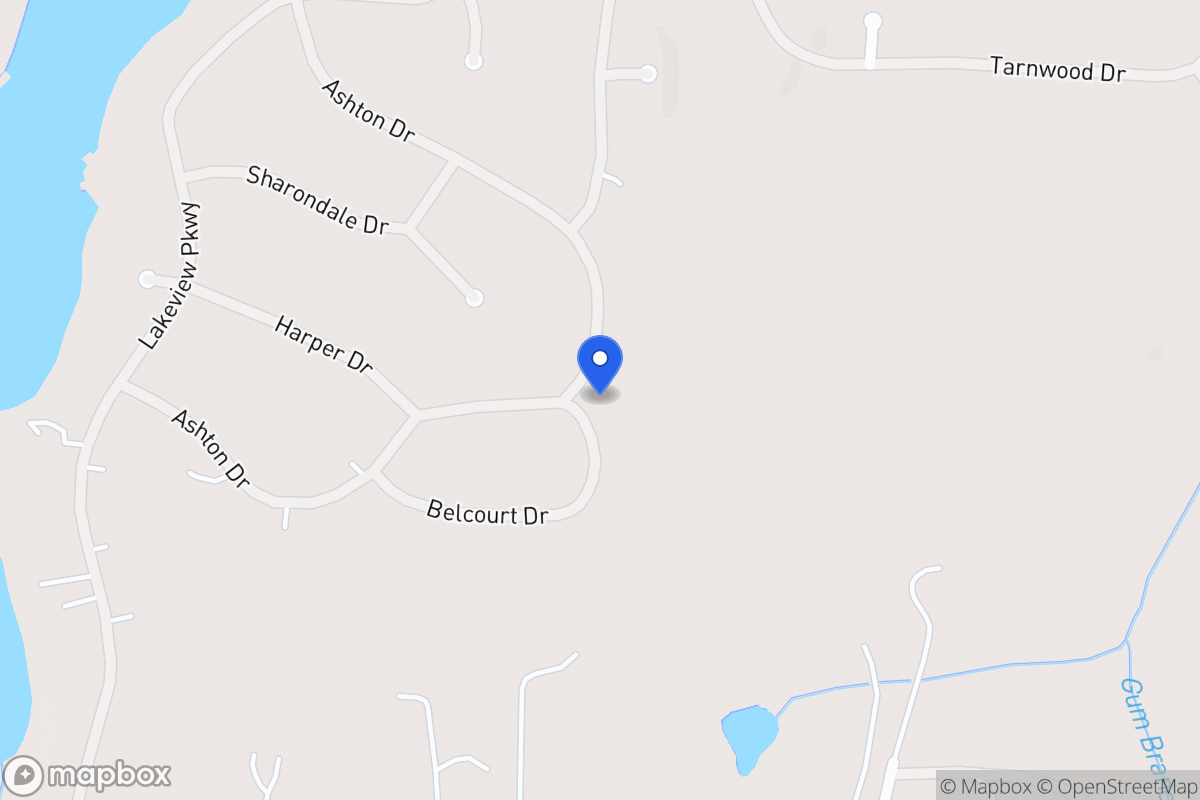 Map of 2172 Ashton Dr