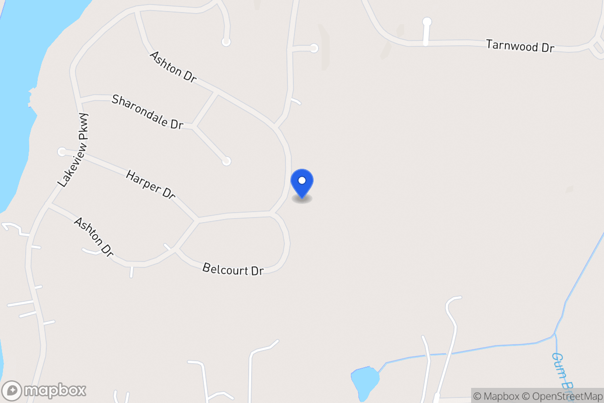 Map of 2173 Ashton Dr