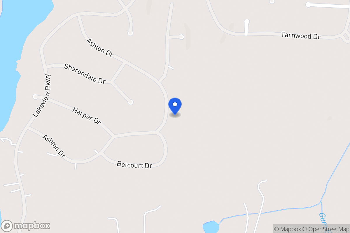 Map of 2174 Ashton Dr
