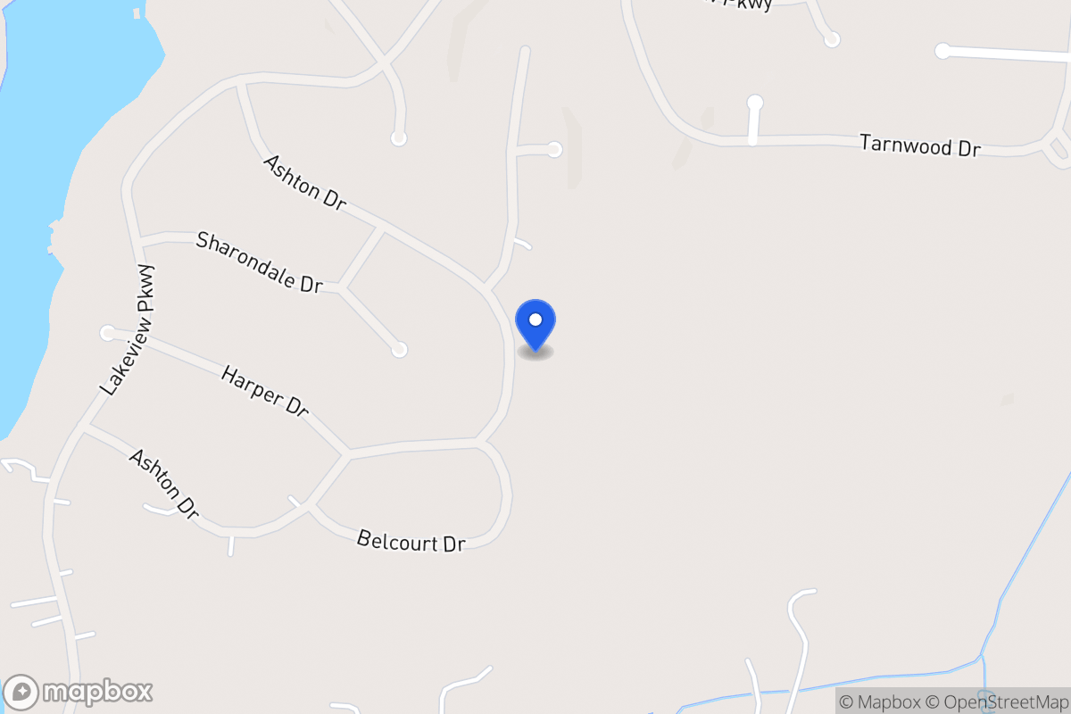 Map of 2175 Ashton Dr