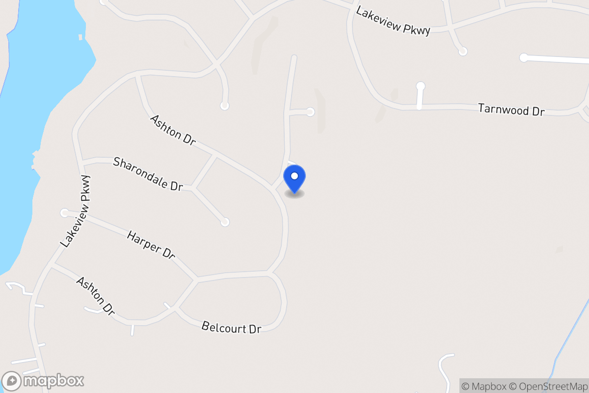Map of 2178 Briarwood Dr