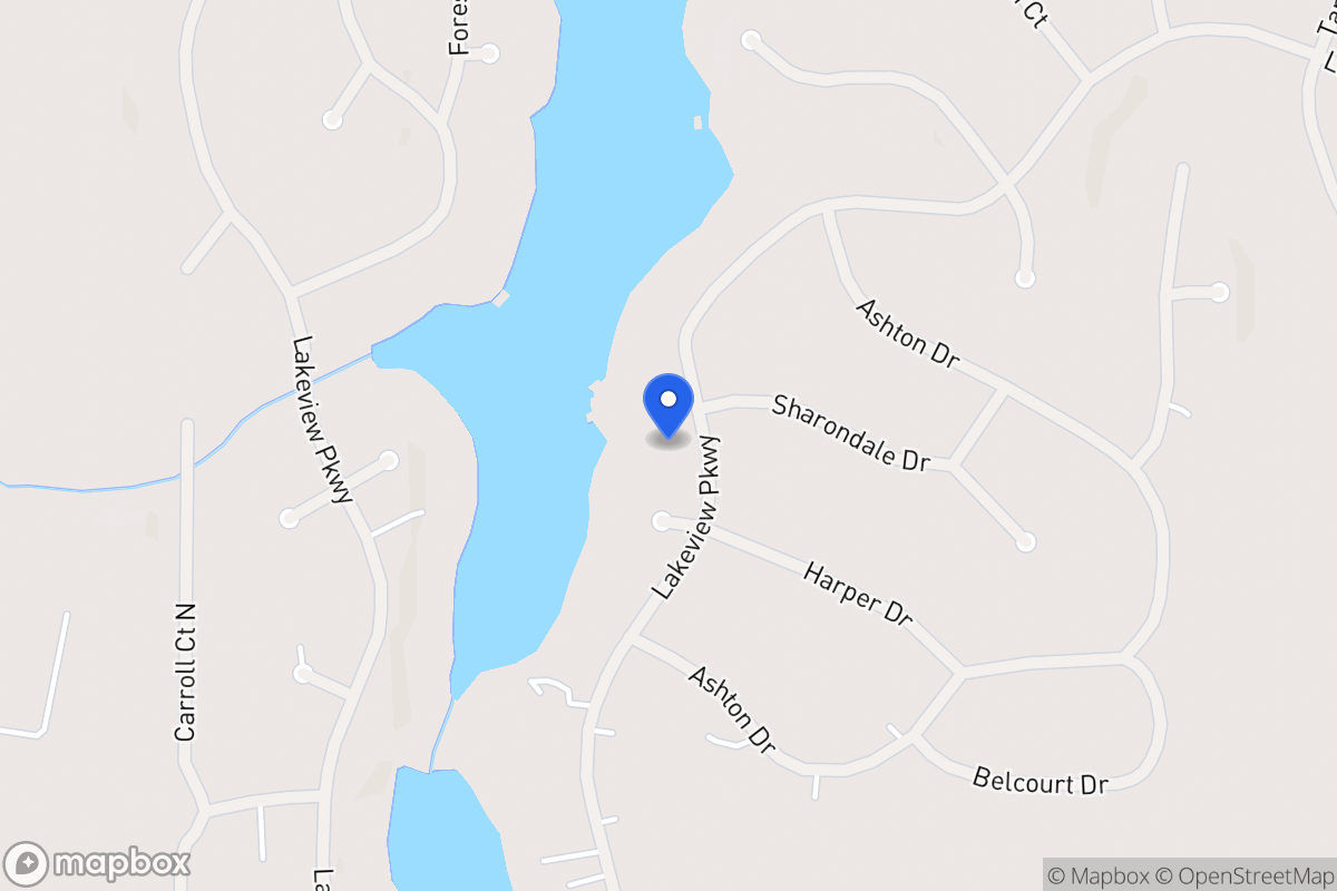 Map of 2192 Lakeview Pkwy