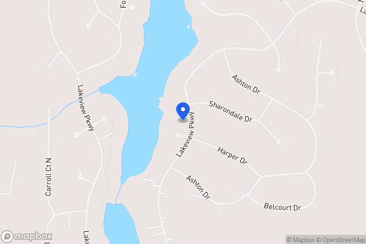 Map of 2193 Lakeview Pkwy