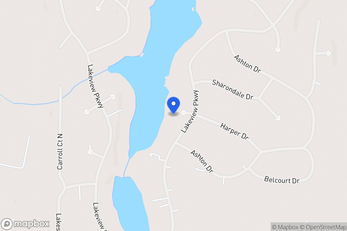 Map of 2195 Harper Ct