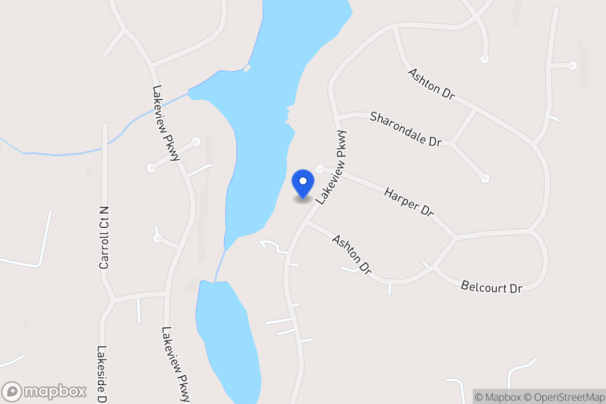 Map of 2197 Lakeview Pkwy