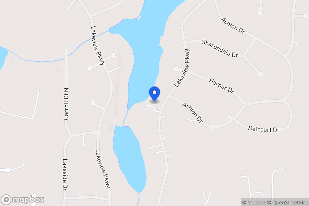 Map of 2200 Lakeview Pkwy