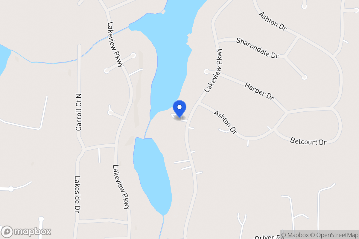 Map of 2201 Lakeview Pkwy