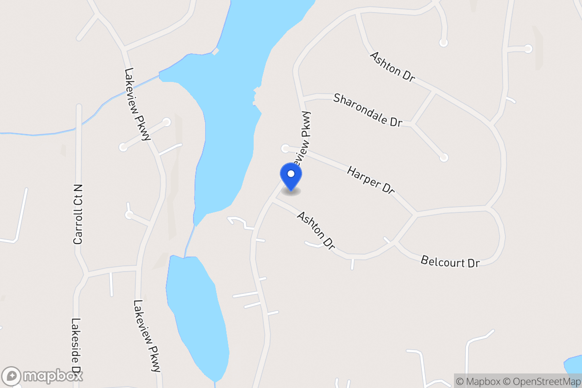 Map of 2202 Lakeview Pkwy