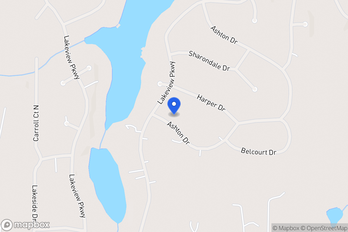 Map of 2203 Lakeview Pkwy