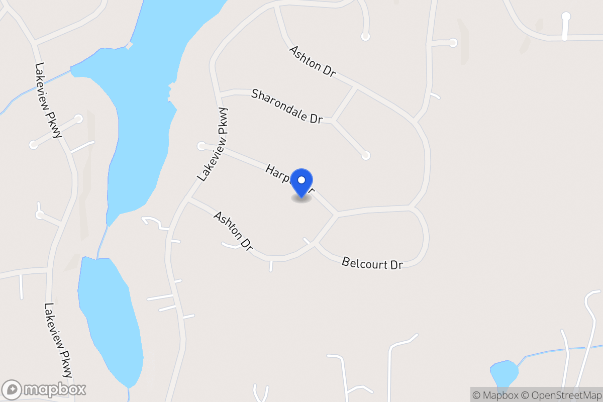 Map of 2213 Harper Dr